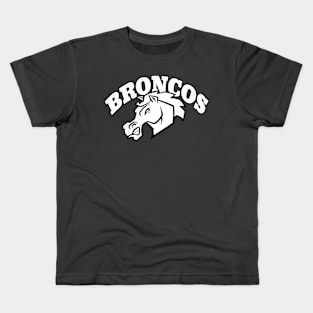 Broncos mascot Kids T-Shirt